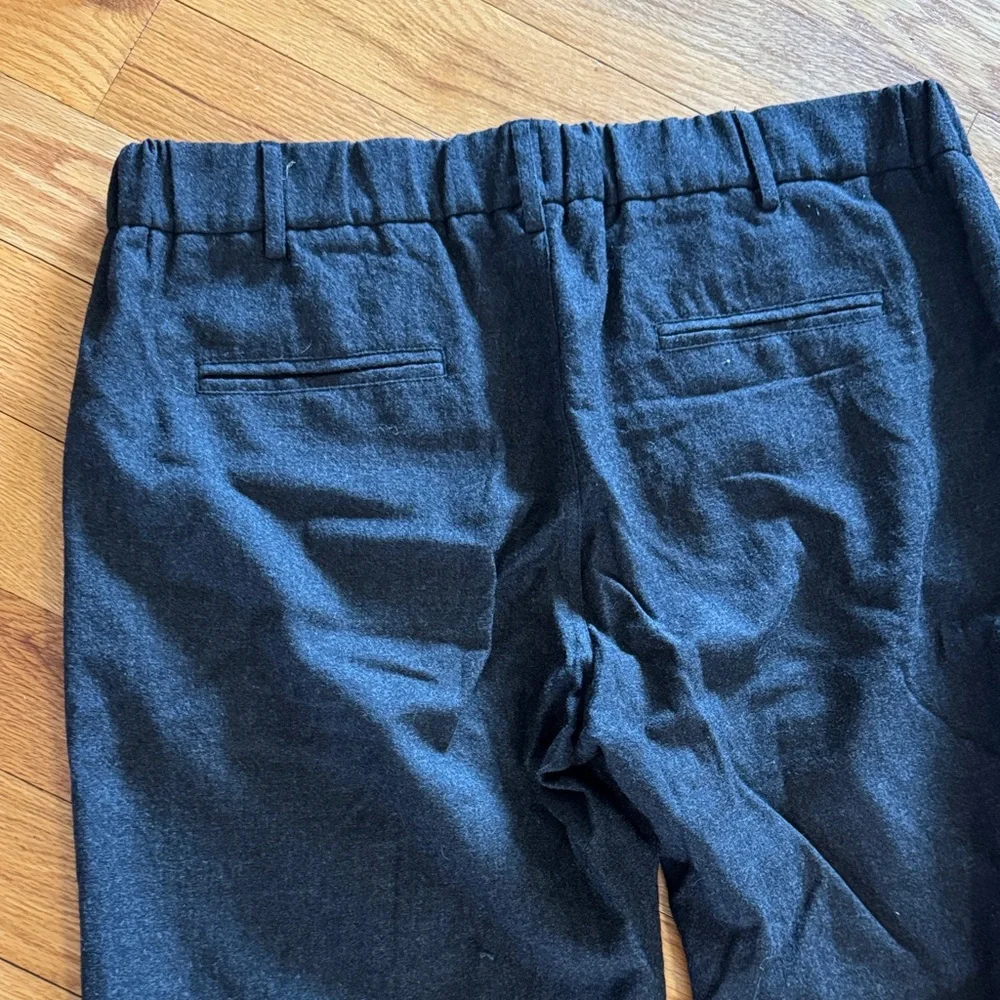 Giorgio Armani Wool Black Casual Jogger Pants